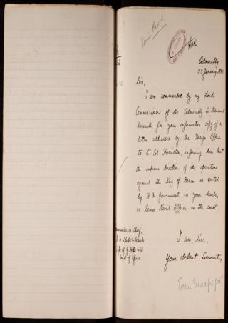 An archival document representing a Files  of 1 page(s)