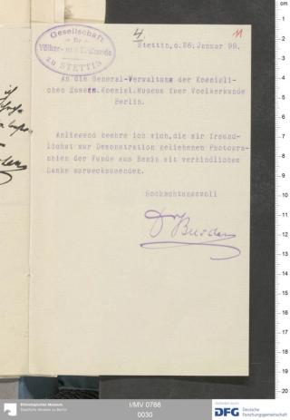 An archival document representing a Correspondence of 2 page(s)
