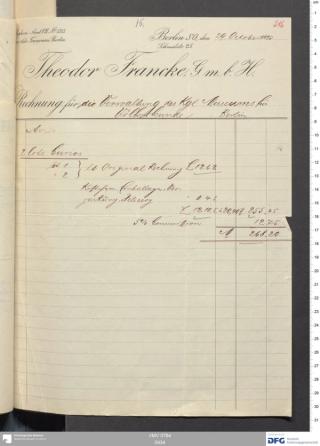 An archival document representing a Invoices of 2 page(s)