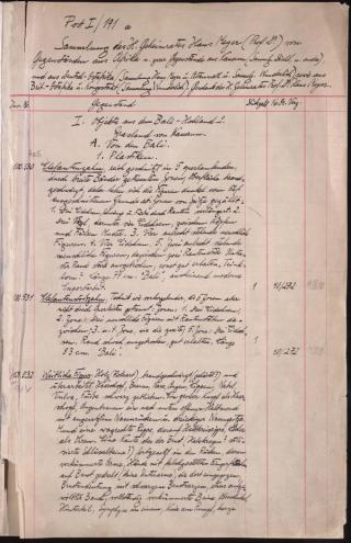An archival document representing a Inventories of 1 page(s)