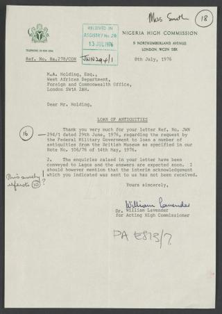 An archival document representing a Files  of 1 page(s)