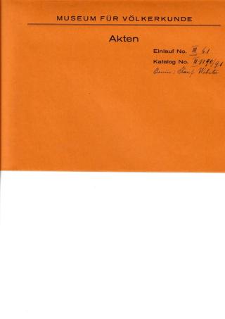 An archival document representing a Correspondence of 2 page(s)