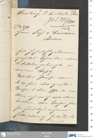 An archival document representing a Correspondence of 4 page(s)
