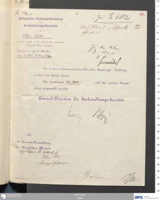 An archival document representing a Correspondence of 2 page(s)