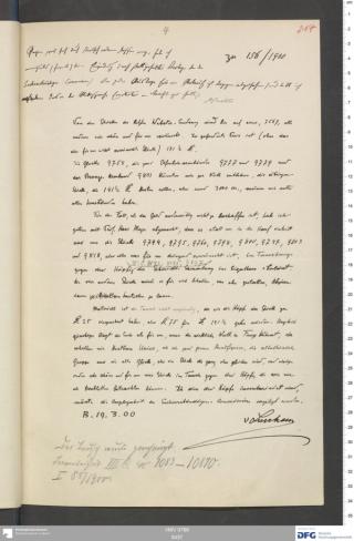 An archival document representing a Correspondence of 2 page(s)
