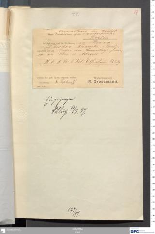 An archival document representing a Shipping Records of 2 page(s)