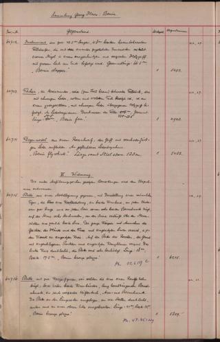 An archival document representing a Inventories of 1 page(s)