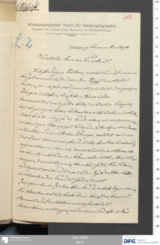 An archival document representing a Correspondence of 4 page(s)