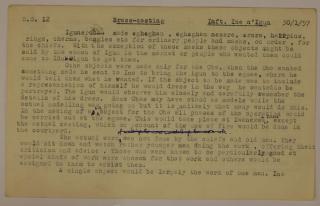 An archival document representing a Research notes of 5 page(s)