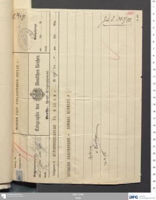 An archival document representing a Correspondence of 2 page(s)
