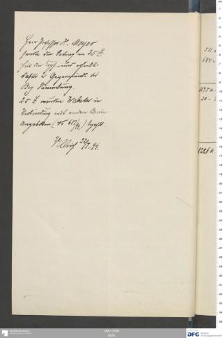 An archival document representing a Correspondence of 3 page(s)