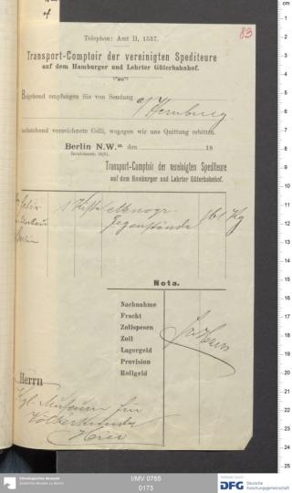 An archival document representing a Shipping Records of 2 page(s)