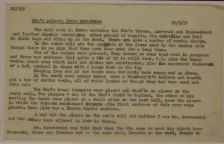 An archival document representing a Research notes of 2 page(s)