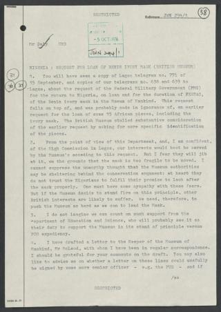 An archival document representing a Files  of 4 page(s)