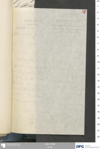 An archival document representing a Correspondence of 2 page(s)