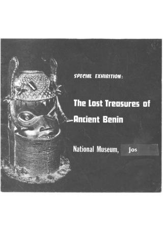An archival document representing a Exhibition records of 1 page(s)