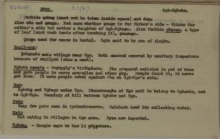 An archival document representing a Research notes of 2 page(s)